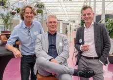 Will Zuiderwijk with WHC, Jilles Goedknegt with Stolze and Rudy van den Berg with Artechno